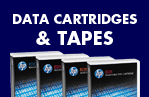 Data Cartridges & Tapes rollover button