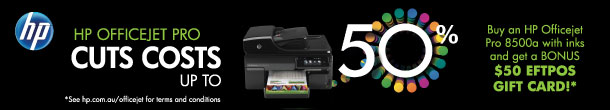HP OfficeJet 8500 Pro web banner