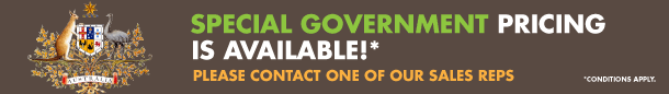 Special Government pricing is available