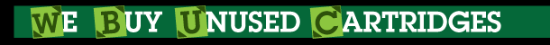 We Buy Unused Cartridges - Subheader Graphic We Buy Unused Cartridges - Subheader Graphic