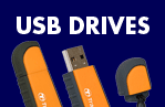 USB Drives rollover button