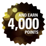 Earn 4,000 points