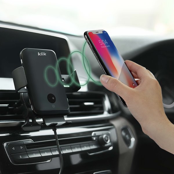 Klik Wireless Car Charger Cradle