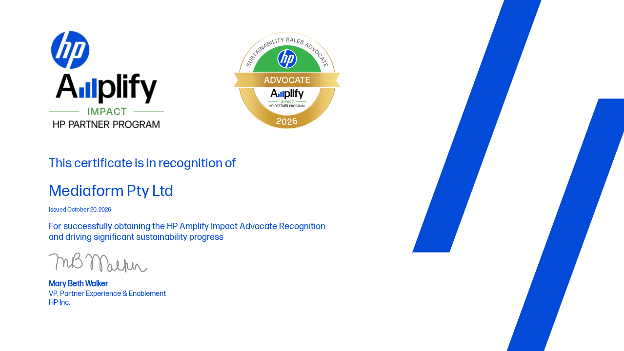 Amplify Impact Sustainability Sales Advocate Certificate Amplify Impact Sustainability Sales Advocate Certificate
