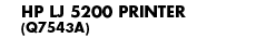 HP LJ 5200 Printer - Banner