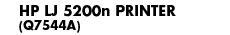 HP LJ 5200n Printer - Banner