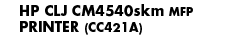 HP CLJ CM4540skm MFP Printer - Banner