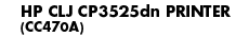 HP LJ CP3525dn Printer - Banner