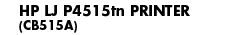 HP LJ P4515tn Printer - Banner