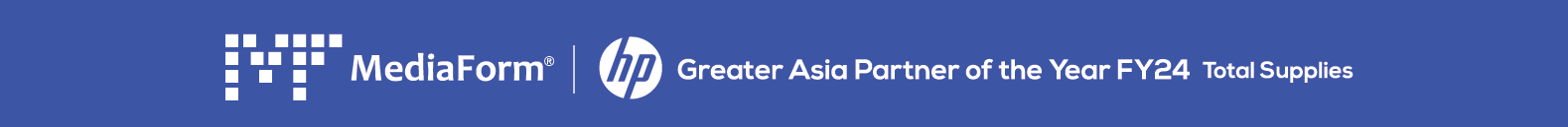 MediaForm is HP Greater Asia Partner of the Year FY24 for Total Supplies
