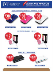 Mediaform Promo 4 - Vantec USB Range